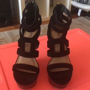 Never worn Wedge heel